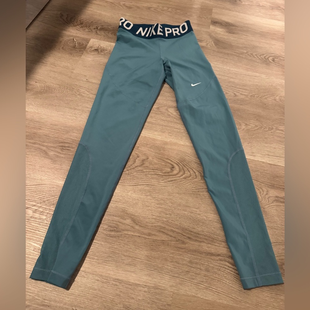 Nike Pro Teal Leggings